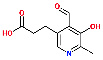 (image for) MCYP2040 3-(4-Formyl-5-hydroxy-6-methylpyridin-3-yl)propanoic acid